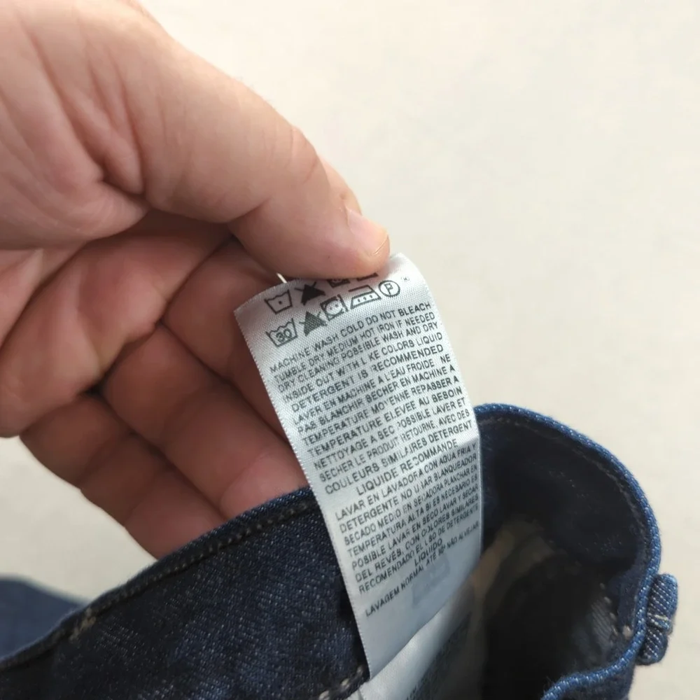 Levis Jeans Mens 40x32‎ Blue 569 Loose Baggy Relaxed Flap Pocket Casual